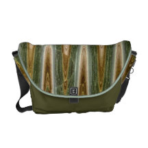 olive green pattern design messenger bag