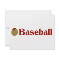 Olive (I Love) Baseball