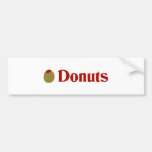 Olive (I Love) Doughnuts Bumper Stickers