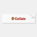 Olive (I Love) Gelato Bumper Stickers