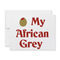 Olive (I Love) My African Grey