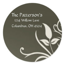 Olive Leaves Address Labels/Stickers