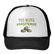 Olive Lovers Gifts "The Olive Whisperer" Mesh Hat