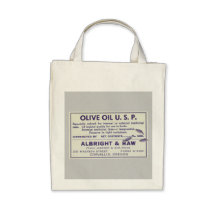 Olive Oil Organic Grocery tote bag