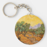 Olive Trees, Vincent Van Gogh Key Chains