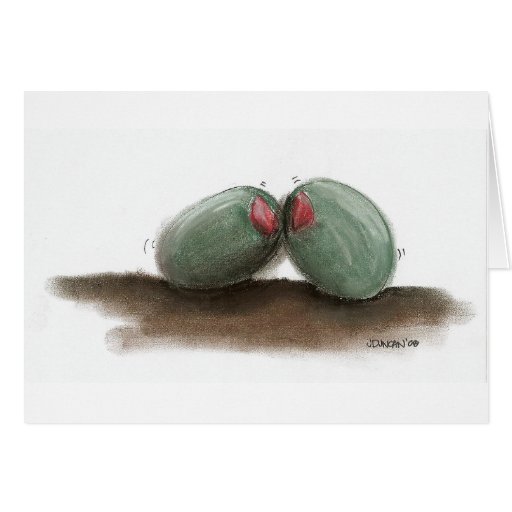 Olive you! cards