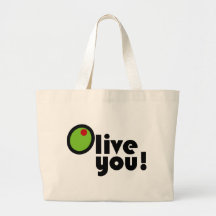 Olive You! Tote Bag