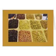 Olives for Sale! Greeting Cards