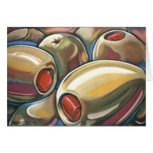OLIVES GREETING CARDS