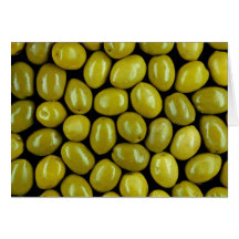Olives texture greeting cards