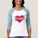 Olivia - Custom Heart Tattoo T-shirts & Gifts