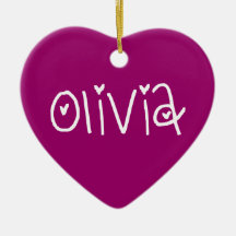 Olivia Ornament
