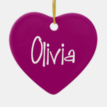 Olivia Ornament
