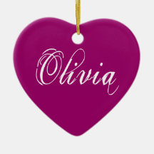 Olivia Ornament