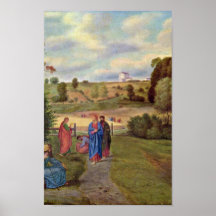 Olivier Ferdinand - Jesus and his disciples Print
