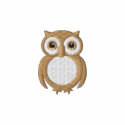 Ollie Baby Owl Hoodie embroidered shirts