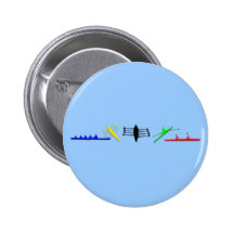 Olympian Mens Athlete Rowing Womens Sports Pin