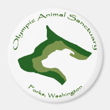 Olympic Animal Sanctuary Magnet