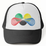 Olympic Circles Perspective Hat