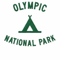 Olympic National National Park Embroidered Shirt