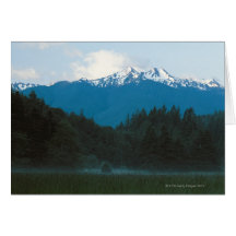 Olympic National Park , Mt. Olympus , Washington Greeting Card