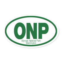 Olympic National Park stickers
