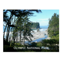 Olympic National Park Postcard