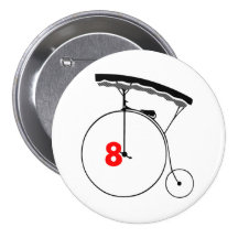 Olympic Swimmer 8 Button
