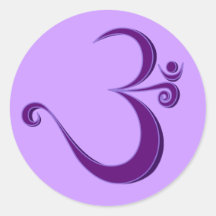 Om - alicious Sticker