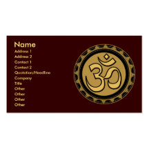 Om Business Cards