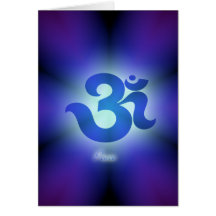 Om card- peace
