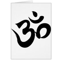 om greeting card
