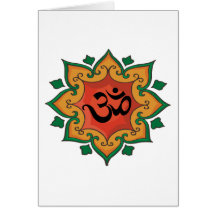 Om Greeting Cards