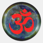 om heart stickers