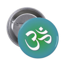OM indou - symbole de méditation Badges Avec Agrafe