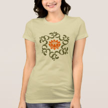 OM -  Lotus Blüten Mandala T Shirts