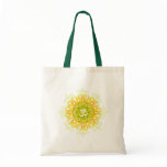 Om Mandala Canvas Shopping Bag