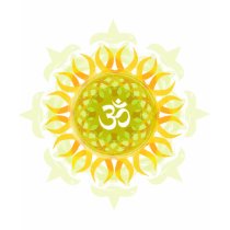 Om Mandala Girls Ringer T-shirt
