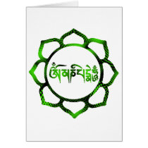 om mani padme hum-2 cards