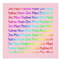 Om Mani Padme Hum Invitation