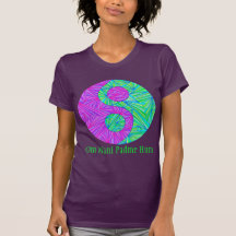 Om Mani Padme Hum Yin And Yang Colorful Tee