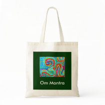 OM Mantra Om108 Tote Bags