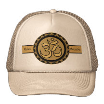 Om Meditation Relax & Breathe Hat