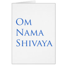 Om Nama Shivaya Cards