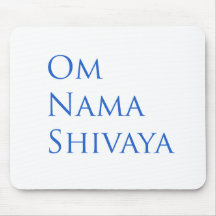 Om Nama Shivaya Mouse Pad