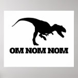 Om Nom Nom Posters