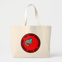 Om-Nom-Nomnivore Canvas Bag