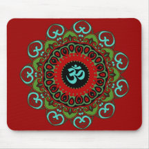 Om of Chaos Mousepad