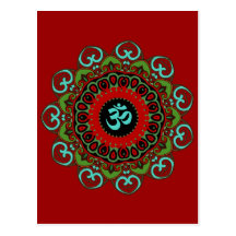 Om of Chaos Postcard