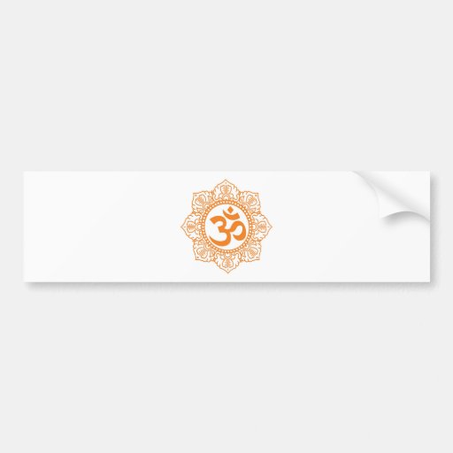 Om - Ohm - Aum Symbol Bumper Sticker